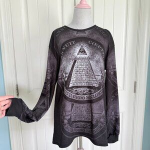 Blackmilk Illuminati Long Sleeve Shirt BFT